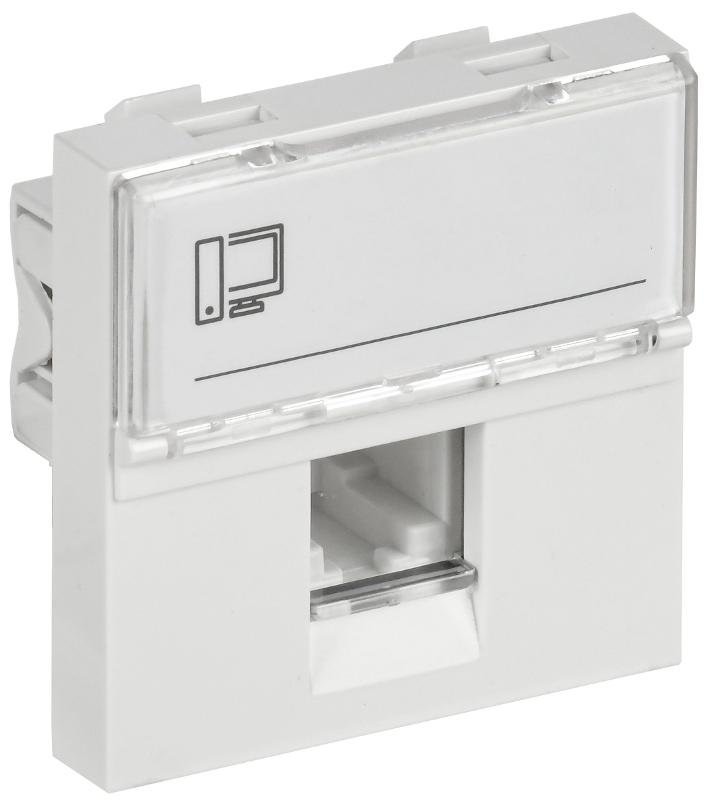 PRIMER РКИ-20-00-П-6 Розетка RJ45 кат.6 (2 модуля) белая | PR-KK40D-RI-0-2-1C06U-K01 | IEK — IEK (ИЭК)