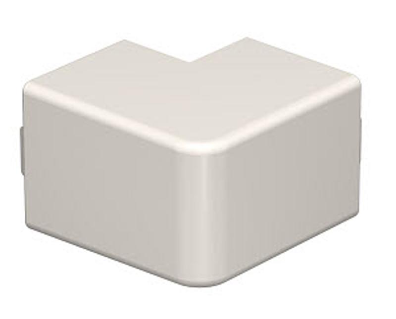 Крышка внешнего угла кабельного канала WDK 40x40 мм (ПВХ,кремовый) (WDK HA40040CW) | 6160697 | OBO Bettermann — миниатюра 2