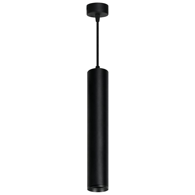 Светильник потолочный на подвесе MR16 35W 230V, черный D55*H280 ML1768 | 48088 | FERON — миниатюра 1