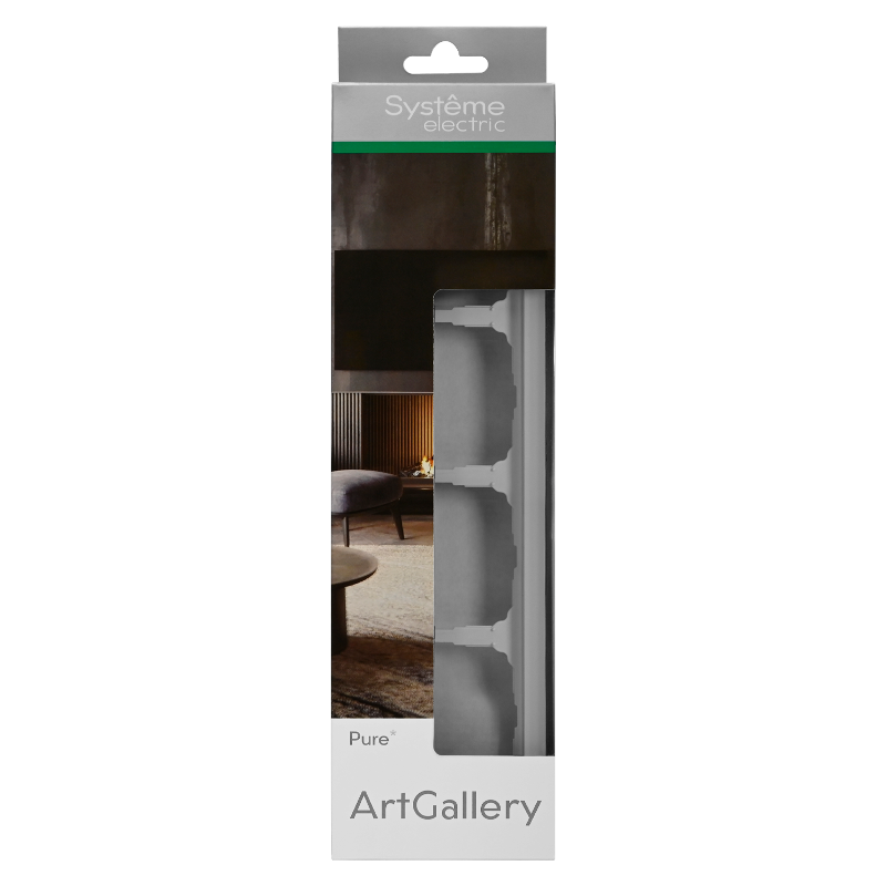 ArtGalery Pure Белый Рамка 4-постовая , МАТОВОЕ органическое стекло | GAL330104 | SE — миниатюра 4