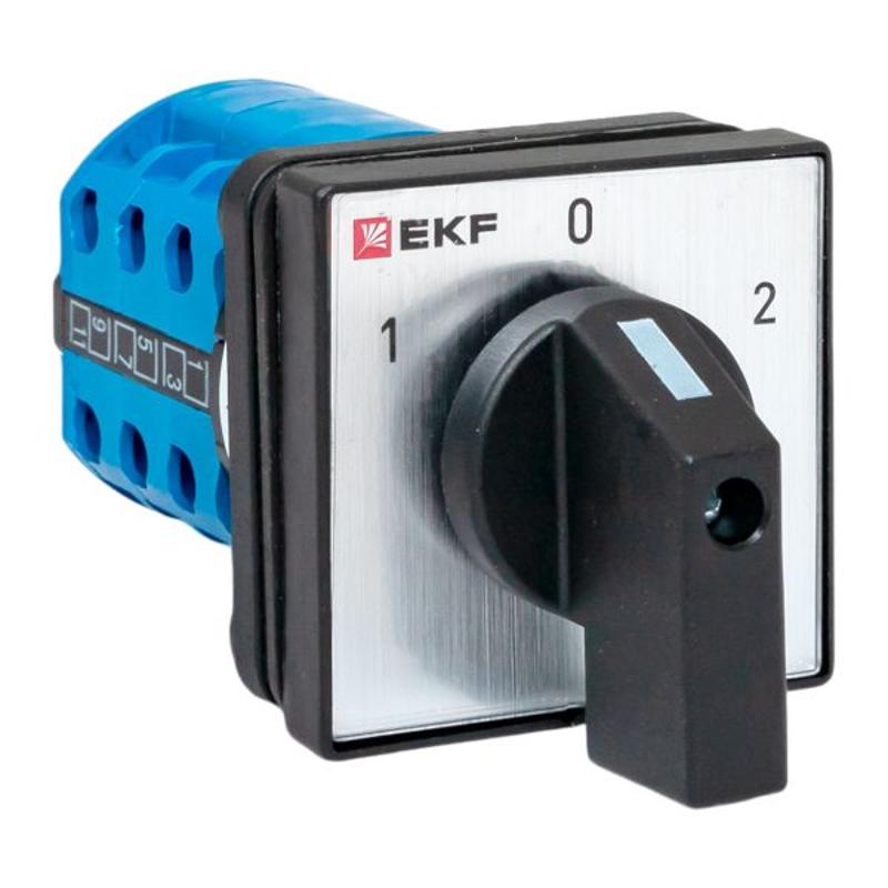 Переключатель кулачковый ПК-1-23 10А 3P «1-0-2» IP65 | pk-1-23-10-65 | EKF — миниатюра 1
