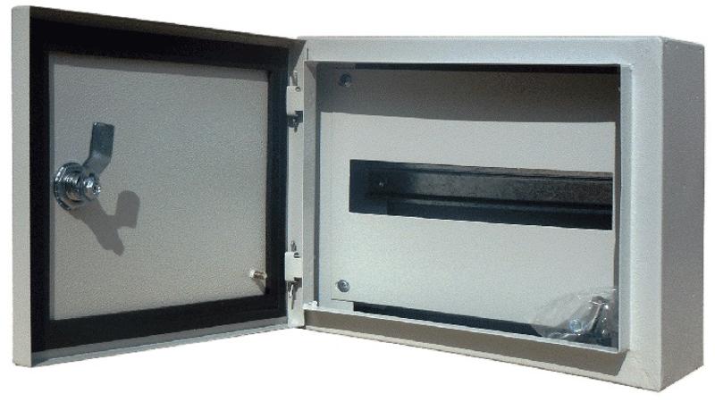 Корпус метал. навесной 250х300х120 12 мод. IP54 ЩРН-12 | 30250DEK | DEKraft — DEKraft