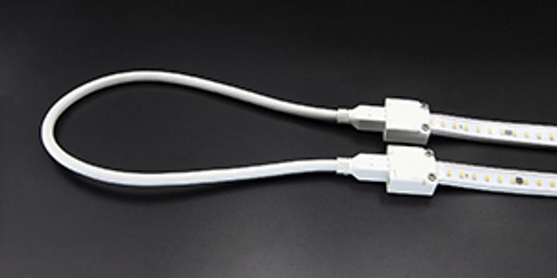 Соединитель с проводом для ленты AC230V IP20 (упаковка 10 шт) | V4-R0-00.0047.STR-0001 | VARTON — фото 1 | Sento