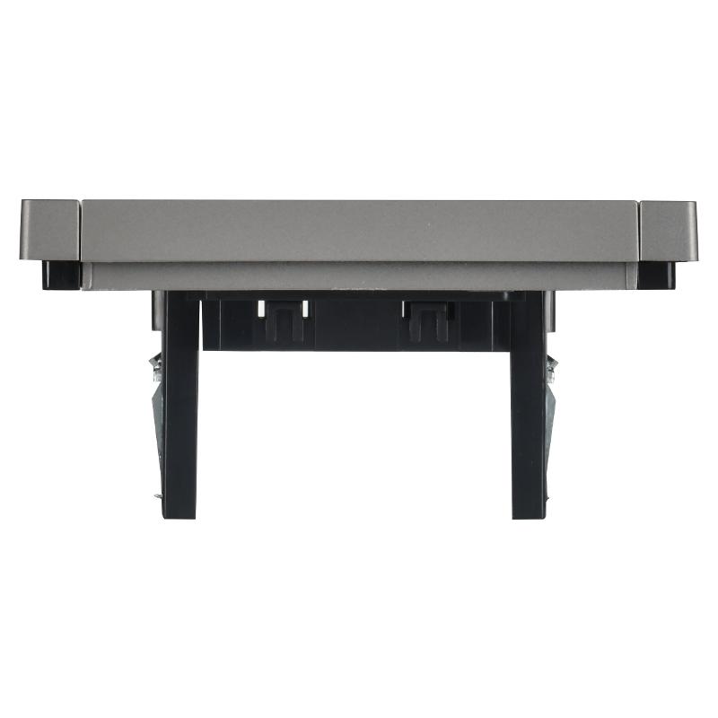 FORTE&PIANO Заглушка с суппортом FP541 сталь | FP-PL10-K46 | IEK — миниатюра 5
