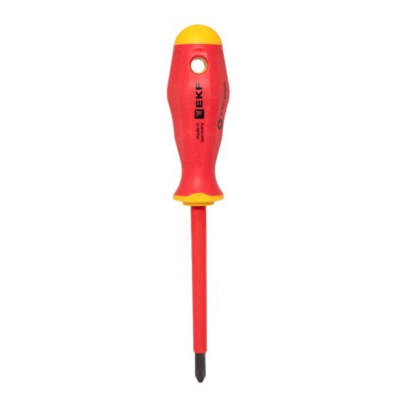 Отвертка Professional PH2х100 мм VDE 1000В |ph-2-100-pro-in|EKF — миниатюра 7