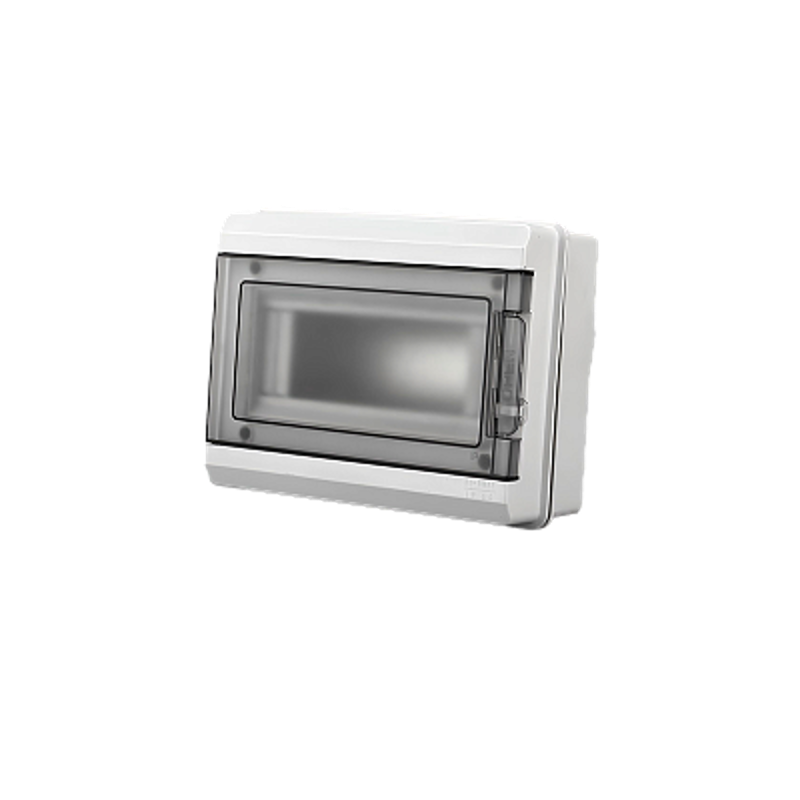 Корпус пластиковый навесной на 8 модулей PDB/W 3008 GR (ЩРН-ПГ- 8) IP65 | .5071988 | Jazzway — Jazzway