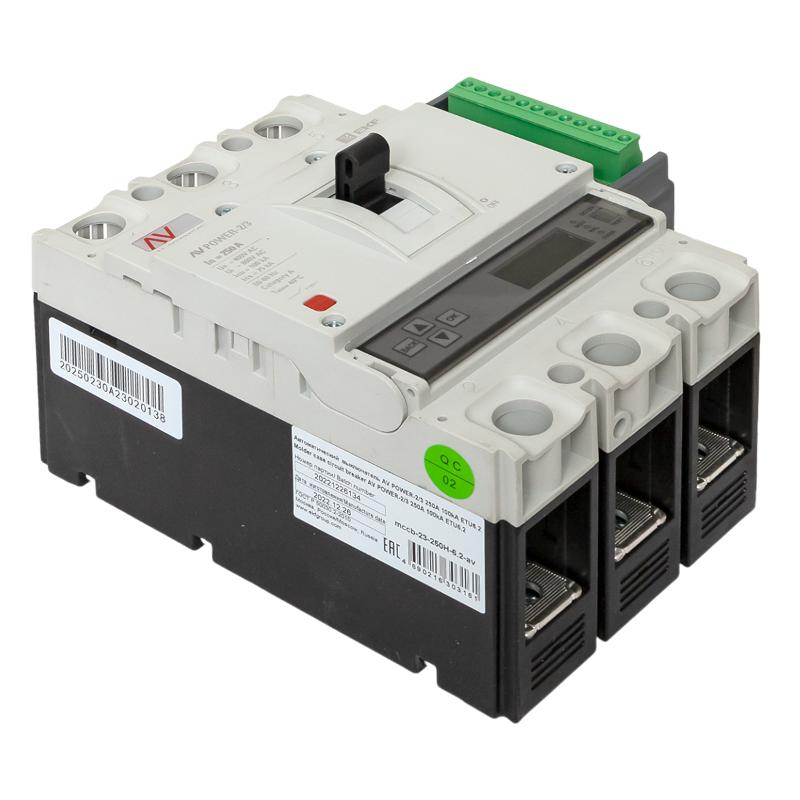 Выключатель автоматический AV POWER-2/3 250А 100kA ETU6.2 AVERES | mccb-23-250H-6.2-av | EKF — миниатюра 8