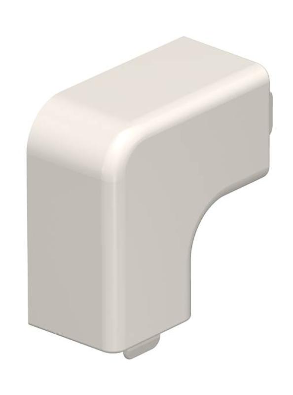 Крышка плоского угла кабельного канала WDK 20x20 мм (ПВХ,кремовый) (WDK HF20020CW) | 6161200 | OBO Bettermann — OBO Bettermann