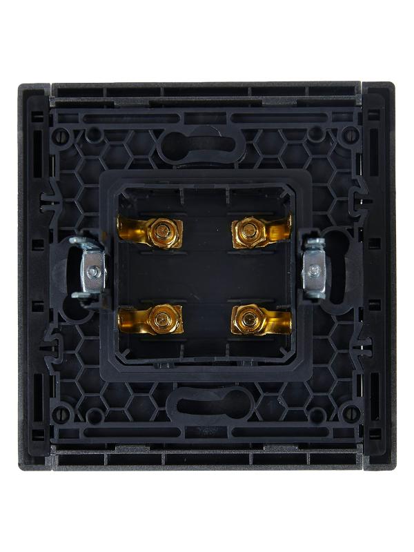 FORTE&PIANO Аудиорозетка 4-местная FP539 сталь | FP-S40-K46 | IEK — миниатюра 3