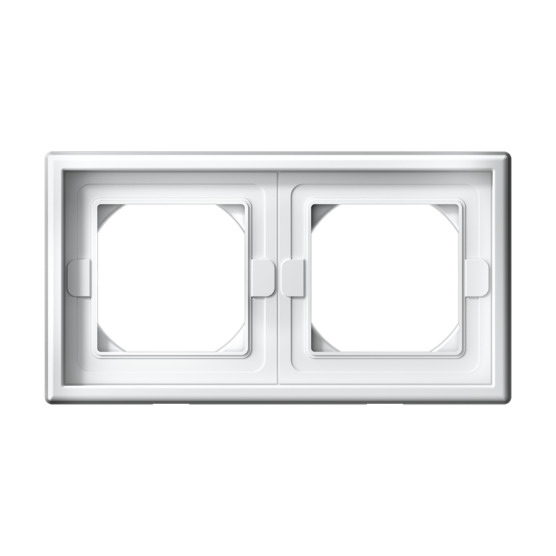 ArtGallery Белый Рамка 2-постовая IP44,  БЕЛЫЙ | GAL440102 | SE — Systeme Electric
