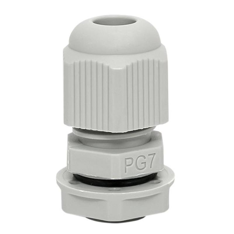 Сальник PG7 IP54 (4 шт) d отв. 13 мм / d провод. 3-6,5 мм PROxima | plc-pg-7-4-r | EKF — EKF