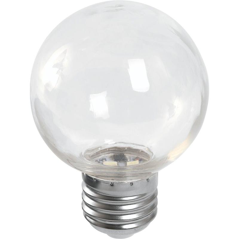 Лампа светодиодная, (3W) 230V E27 6400K G60 прозрачный, LB-371 | 38122 | FERON — миниатюра 2
