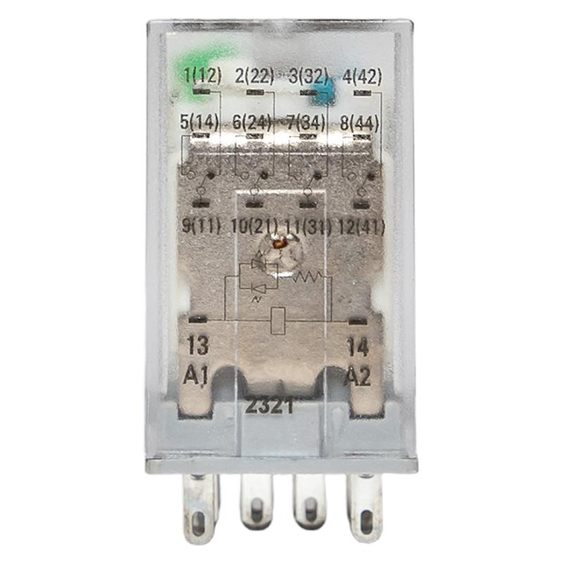 Реле промежуточное RPA 22/4 5A 220В DC|rpa-22-4-220DC| EKF — миниатюра 4