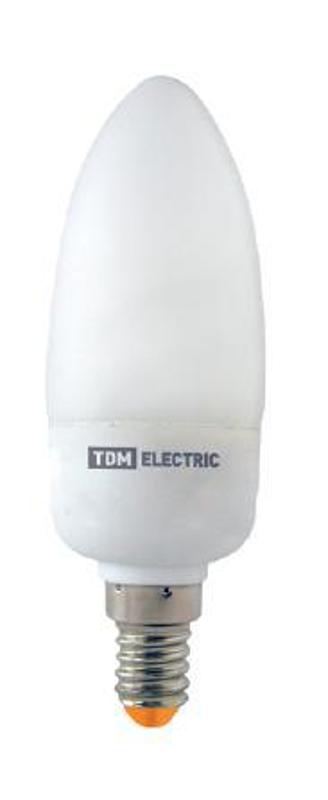 Лампа энергосберегающая КЛЛ-СW-9 Вт-4000 К–Е14 | SQ0323-0118 | TDM — TDM ELECTRIC