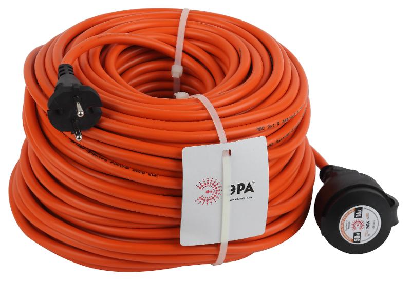 Удлинитель силовой ЭРА UPx-1-2x1.5-50m-IP44 в бухте б/з 50м 1 гн ПВС 2х1.5 | Б0046809 | ЭРА — ЭРА (Энергия света)