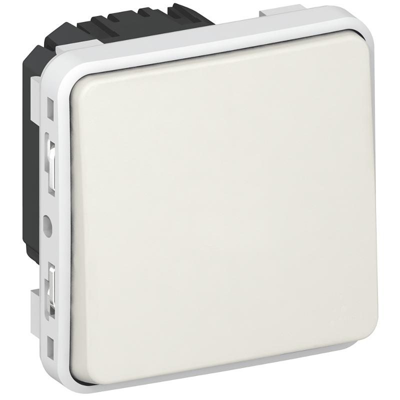 Plexo Белый Переключатель с индик. Лампами IP55 — миниатюра 3