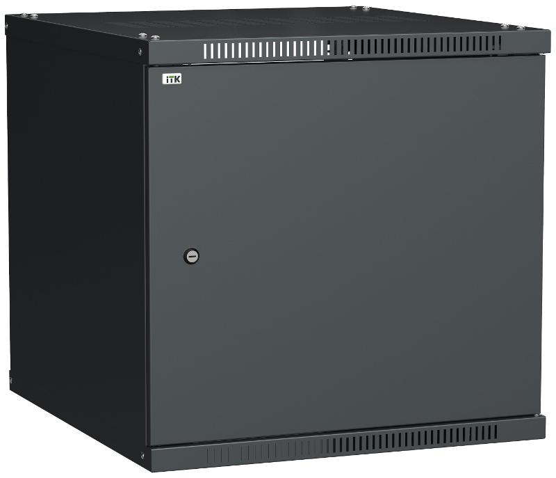 Шкаф LINEA WE 9U 600x650мм дверь металл черный | LWE5-09U67-MF | ITK — ITK
