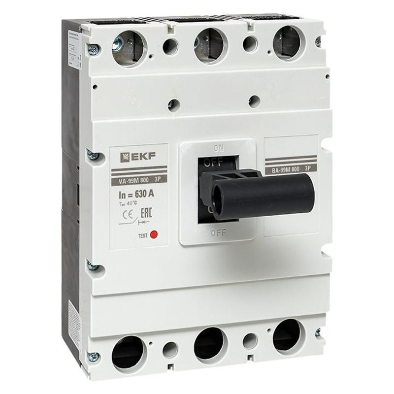 Выключатель автоматический ВА-99М 800/630А 3P 35кА PROxima | mccb99-800-630m | EKF — EKF