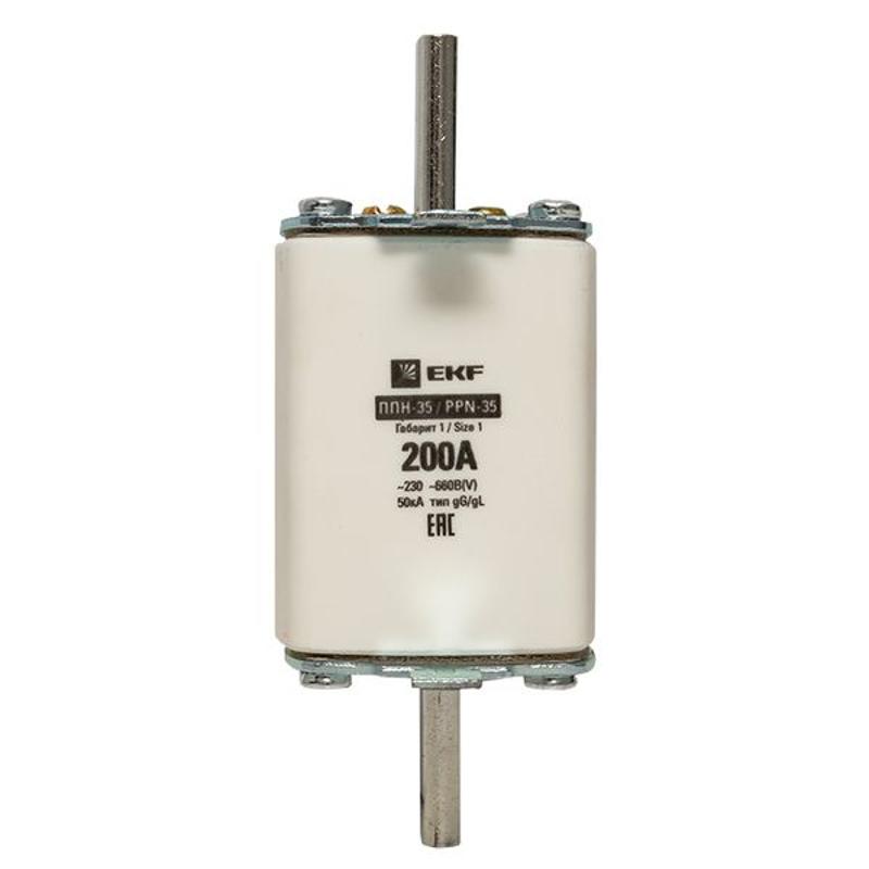Плавкая вставка ППН-35 250/200А габарит 1 | fus-35/250/200 | EKF — миниатюра 7