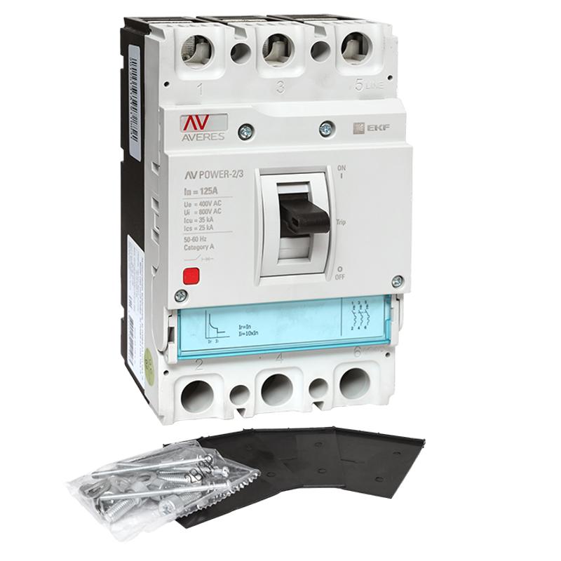 Выключатель автоматический AV POWER-2/3 125А 35kA TR | mccb-23-125-TR-av | EKF — миниатюра 8