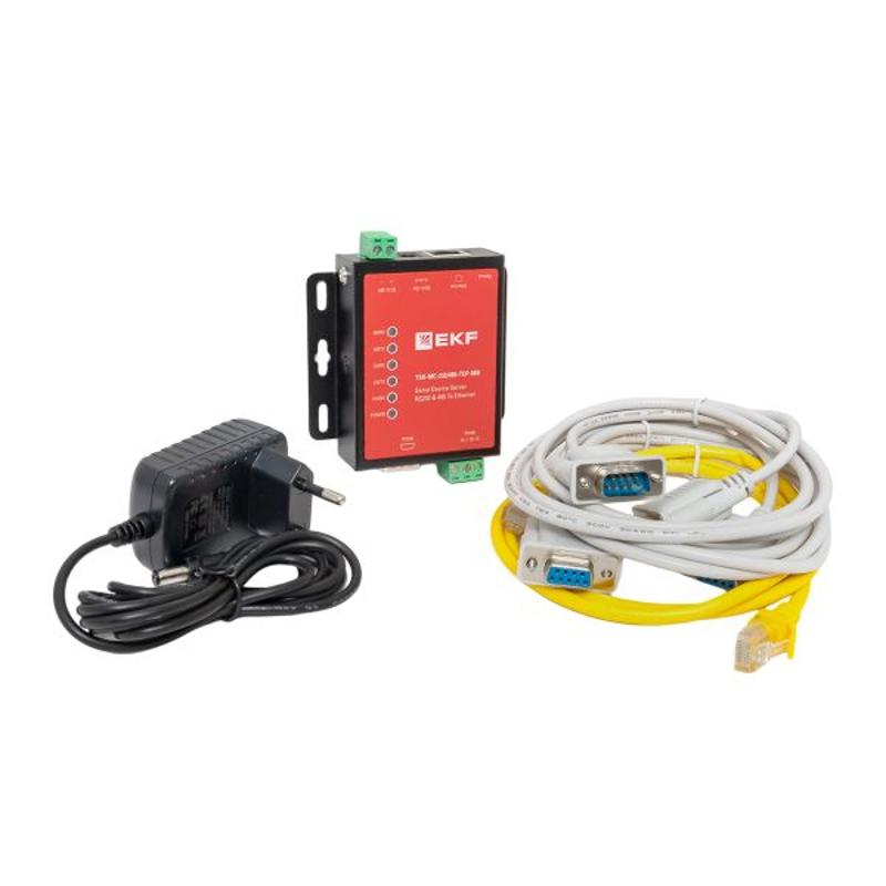 Преобразователь RS-232/485 в Ethernet, Modbus TCP/RTU/ASCII TSX |TSX-MC-232/485-TCP-MB|EKF — миниатюра 39