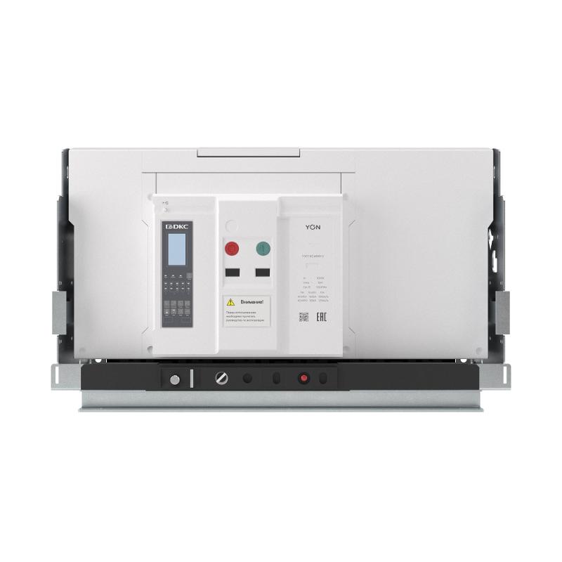 Воздушный авт. выкл. YON pro ANX63U 3P 6300 А 160 кА, типоразмер H, расцепитель ETE, выкат., верт. подкл., упр. 220 В AC | ANX63UH3DV622200K | DKC — миниатюра 2