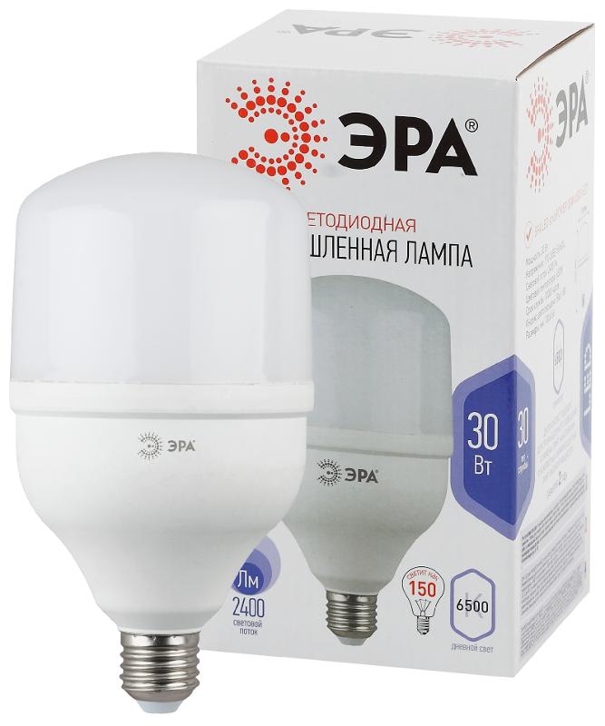 Лампа светодиодная LED 30Вт Е27 6500К smd POWER 30W-6500-E27 | Б0027004 | ЭРА — миниатюра 4