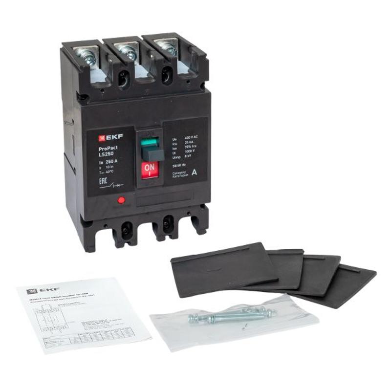 Выключатель автоматический LS250 25кА 3P 250А ProPact | mccb-250-25-3-250-ls | EKF — миниатюра 18