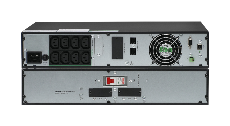 ИБП Smart-Save Online SRV-G2 Systeme Electric 2000 ВA, 2000 Вт, 230 В, 1:1, 2U+2U, внеш АКБ | SRVSE2KRXLIG2 | SE — миниатюра 3