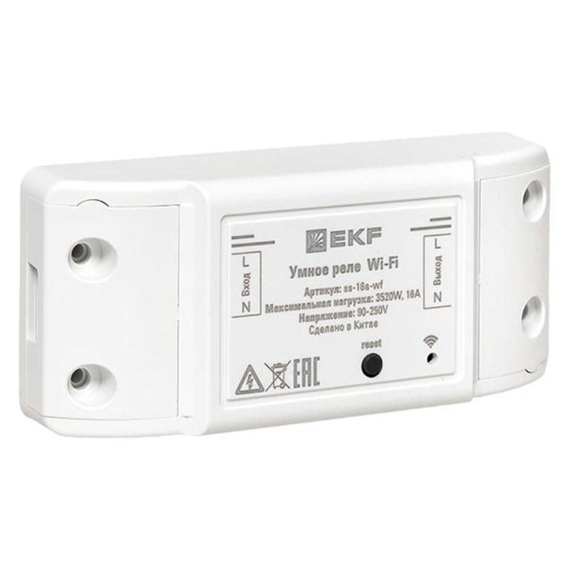 Умное реле 16А PRO Wi-FI  Connect |ss-16a-wf| EKF — EKF