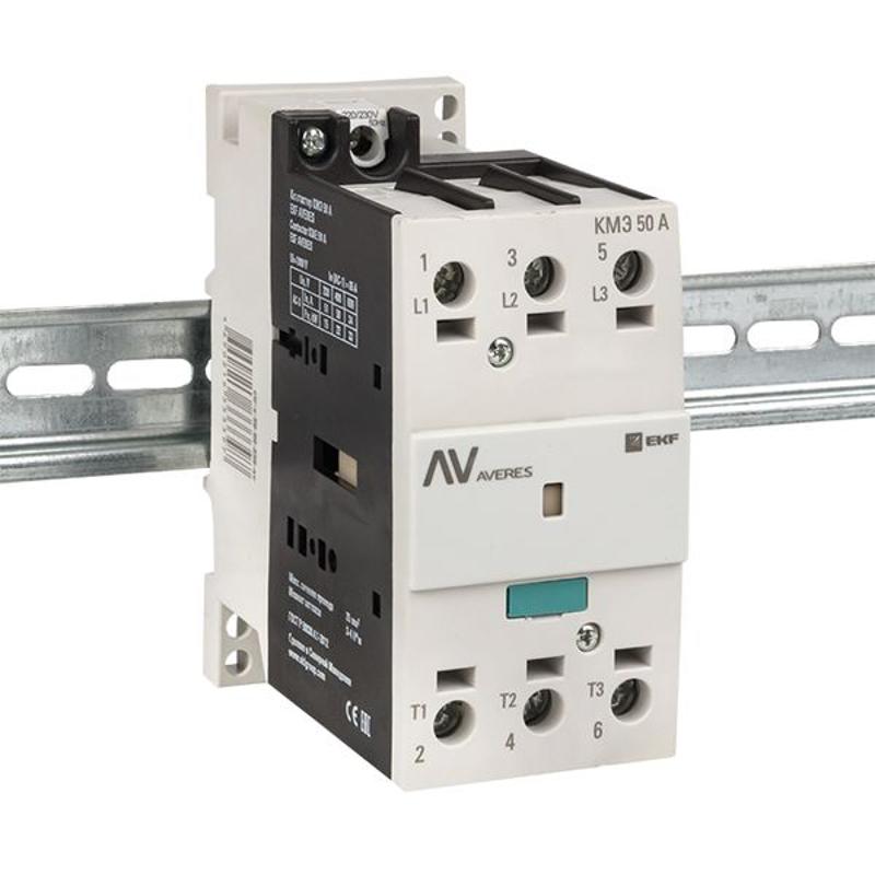 Контактор КМЭ 50А 400В АС EKF AVERES | ctr-s-50-00-400-av | EKF — миниатюра 10