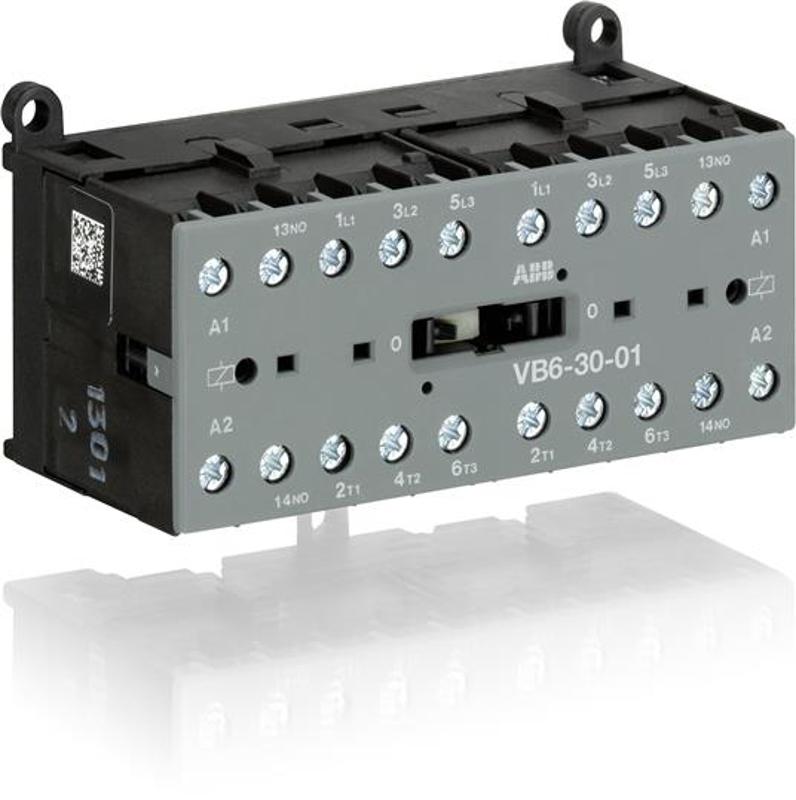Миниконтактор реверсивный VB6-30-01 9A (400В AC3) катушка 230В АС | GJL1211901R8010 | ABB — ABB