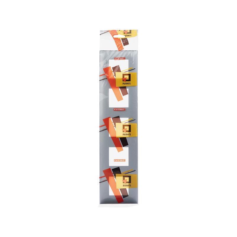 Рамка ARTLEBEDEV, "Avanti", "Закаленная сталь",10 модуля | 4404900 | DKC — миниатюра 8