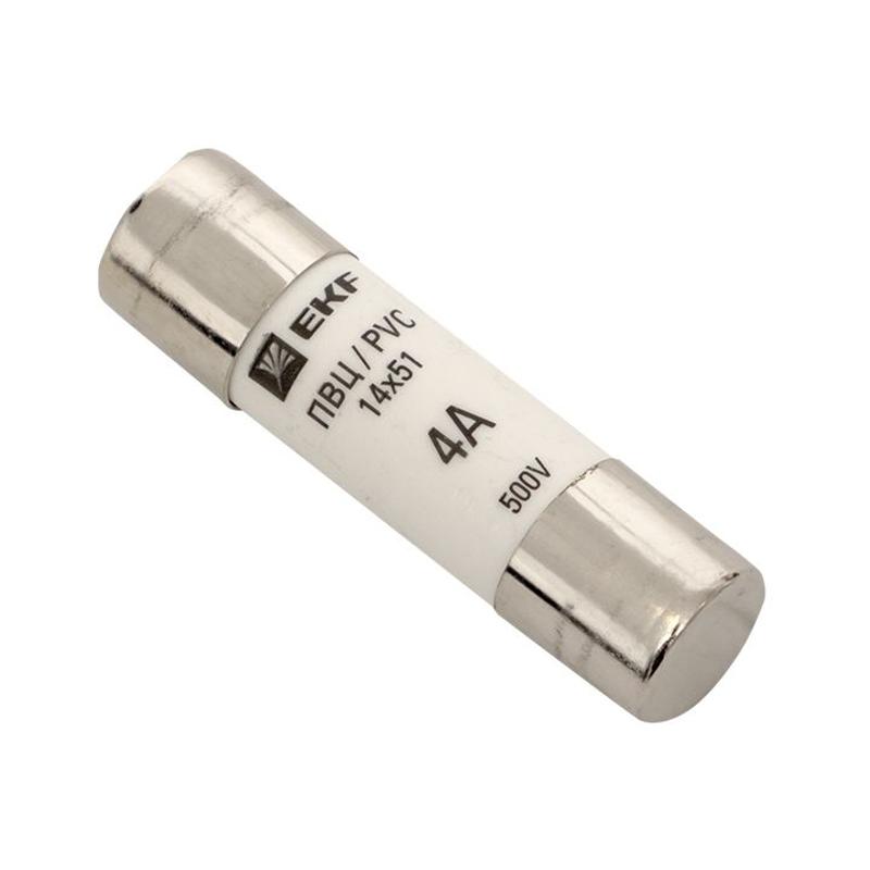 Плавкая вставка цилиндрическая ПВЦ (14х51) 4А | pvc-14x51-4 | EKF — EKF