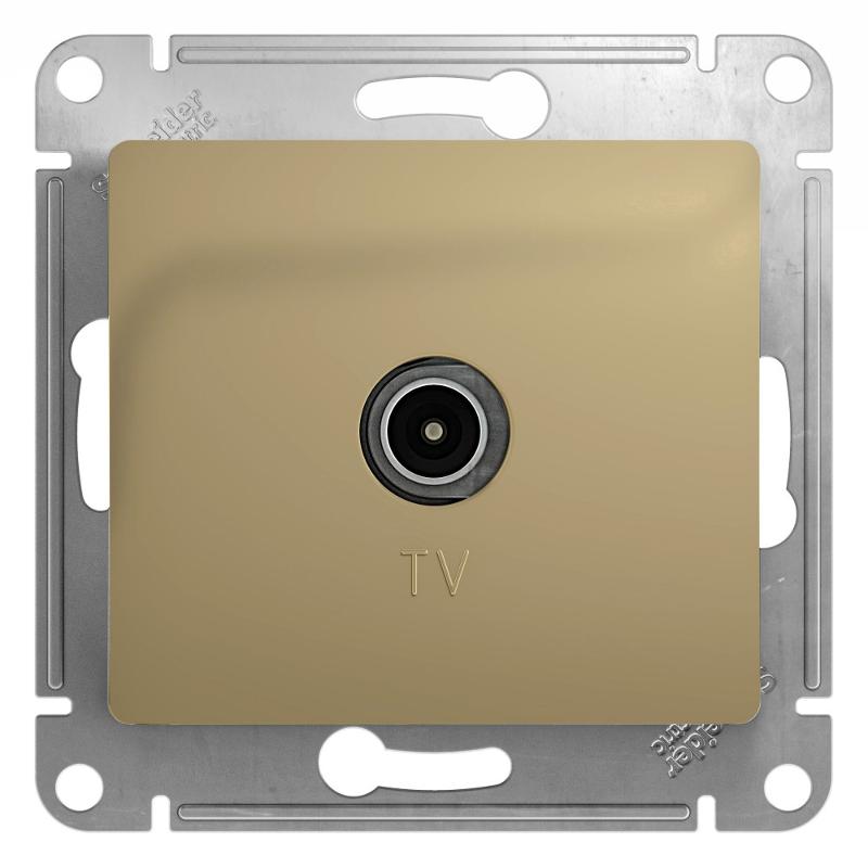 Glossa Титан Розетка TV, механизм | GSL000493 | SE — Systeme Electric