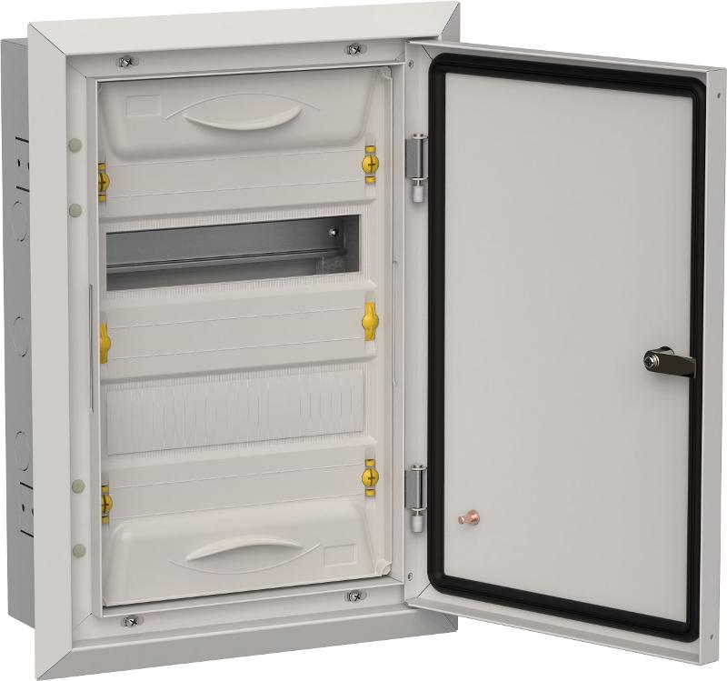 TITAN 5 Корпус металлический ЩРв-24 (1х24) 505х365х130 IP31 серый | TI5-50-V-024-31-7035 | IEK — IEK (ИЭК)
