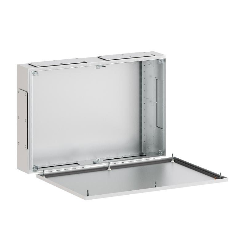 Корпус клеммный металлический SDE ВхШхГ 600x400x120 мм с фланцами | R5SDE6412F | DKC — миниатюра 2