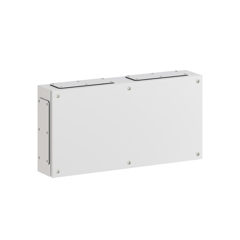 Корпус клеммный металлический SDE ВхШхГ 600x300x120 мм с фланцами | R5SDE6312F | DKC — миниатюра 1