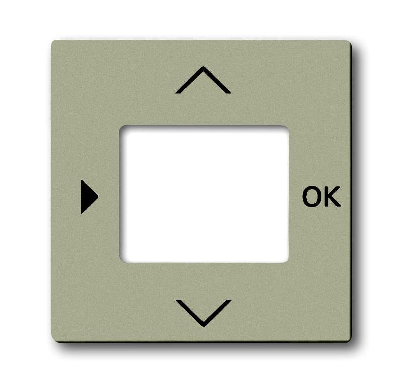 ABB Basic 55 Шампань Накладка для терморегулятора (мех. 1098 U, 1098 UF) | 6430-0-0392  | 2CKA006430A0392 | ABB — ABB