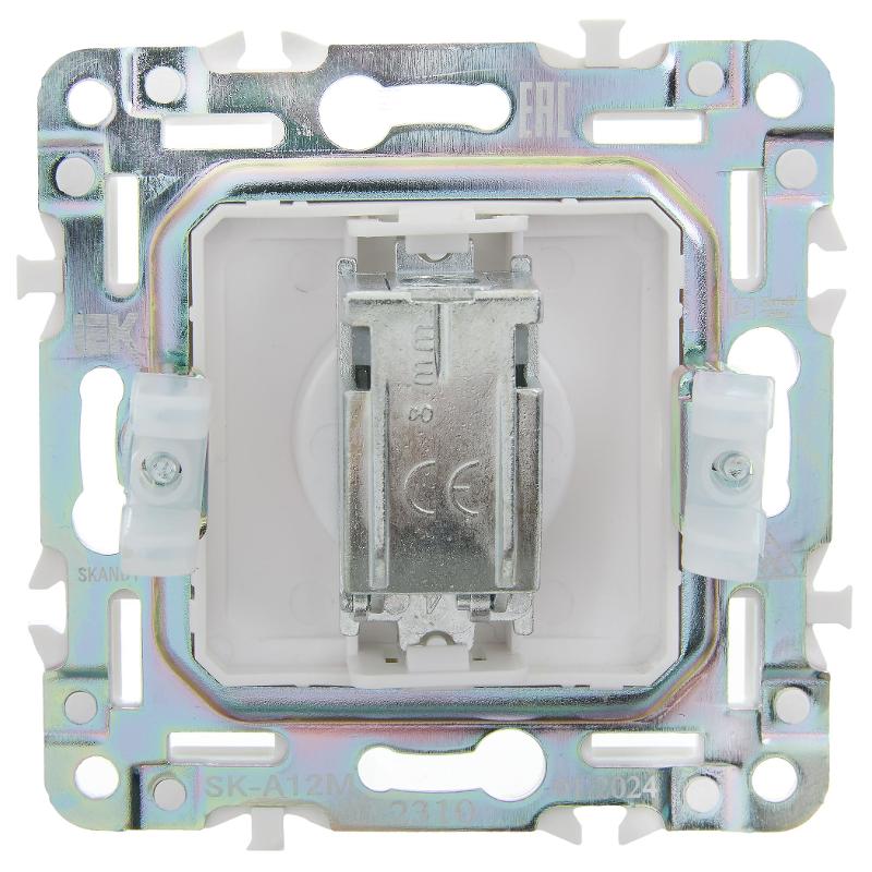 SKANDY Розетка TV оконечная SK-A12M мятный | SK-A10-O-K06 | IEK — миниатюра 3