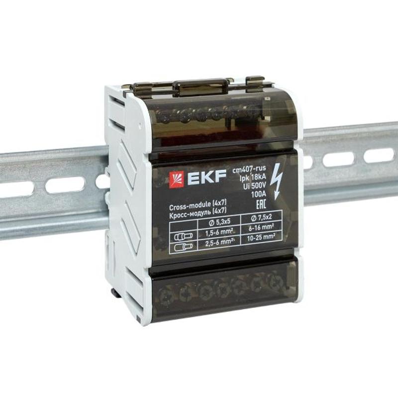Кросс-модуль (4x7) 100A  |cm407-rus| EKF — миниатюра 2