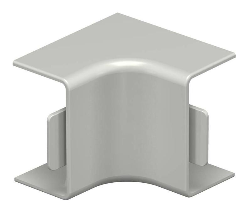 Крышка внутреннего угла кабельного канала WDK 15x30 мм (ПВХ,серый) (WDK HI15030GR) | 6158234 | OBO Bettermann — OBO Bettermann