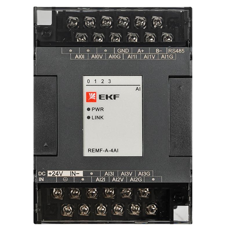 Модуль аналогового ввода REMF 4 PRO-Logic | REMF-A-4AI | EKF — миниатюра 3