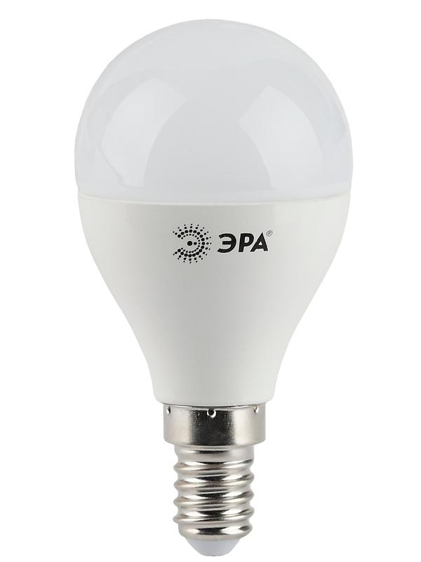 Лампа светодиодная LED 5Вт E14 220В 2700К smd P45 шар | Б0028485 | ЭРА — миниатюра 2