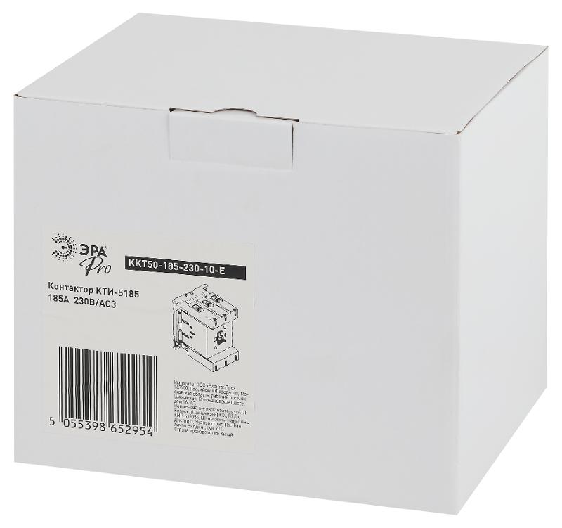 Контактор КТИ-5185 PRO KKT50-185-230-10-E 185А 230В/АС3 | Б0054924 | ЭРА — миниатюра 2