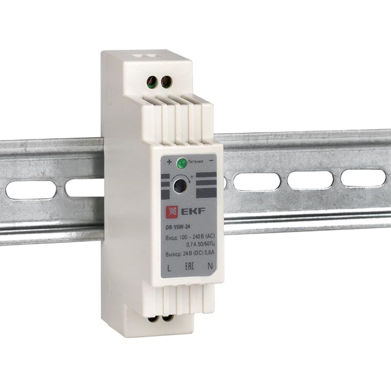 Блок питания 24В DR-15W-24 PROxima | dr-15w-24 | EKF — миниатюра 5