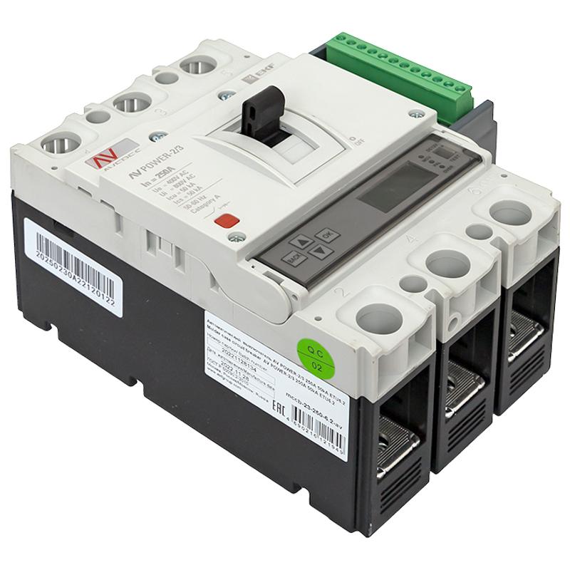 Выключатель автоматический AV POWER-2/3 250А 50kA ETU6.2 | mccb-23-250-6.2-av | EKF — миниатюра 5