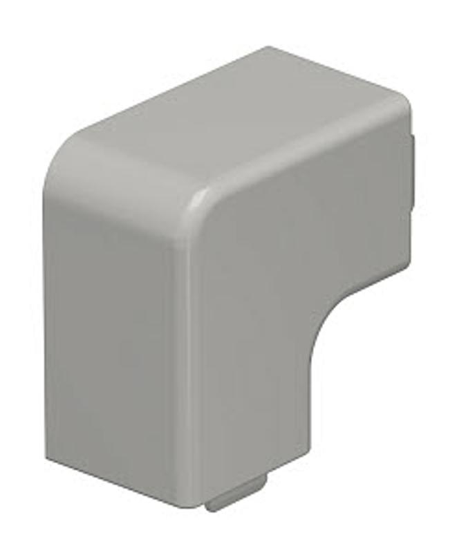 Крышка плоского угла кабельного канала WDK 25x25 мм (ПВХ,серый) (WDK HF25025GR) | 6158617 | OBO Bettermann — миниатюра 2