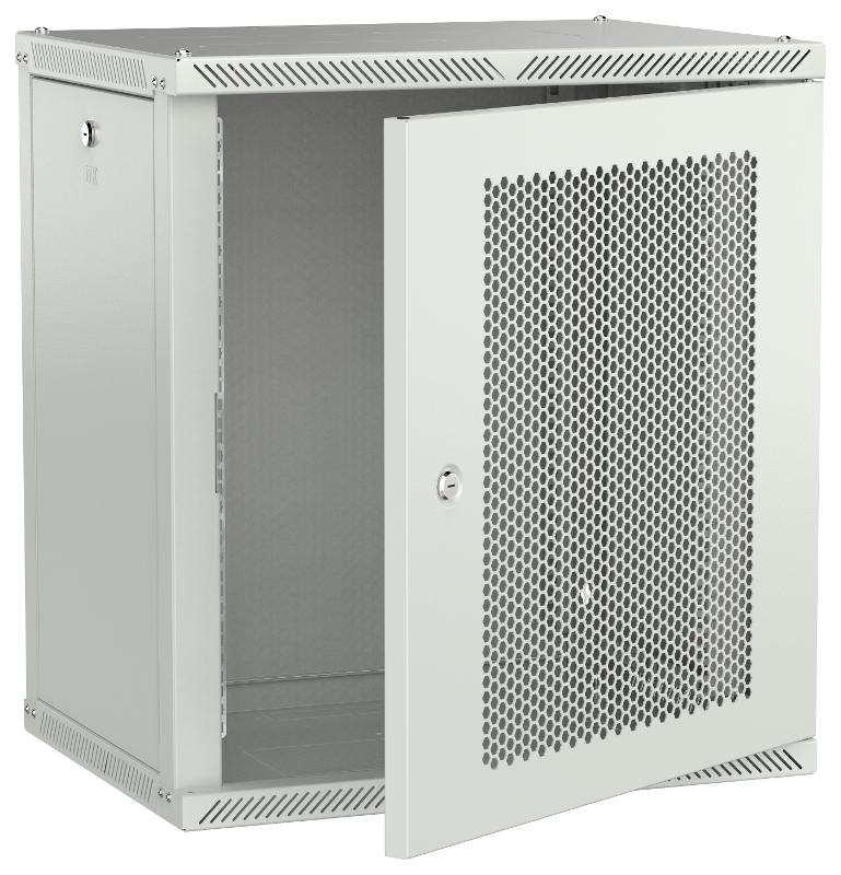 ITK LINEA W Шкаф 12U 600х450мм дверь перф. серый 2.0| LWR3-12U64-PF-2| ITK — ITK