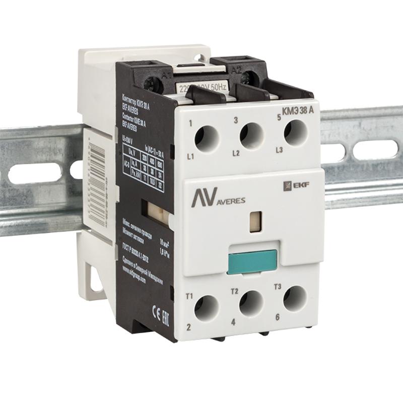 Контактор КМЭ 38А 400В АС EKF AVERES | ctr-s-40-00-400-av | EKF — миниатюра 5